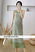 Valerie Striped Maternity Dress