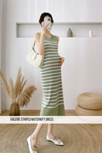 Valerie Striped Maternity Dress