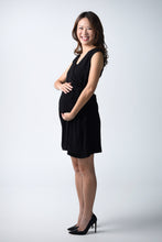 Mayson Black Maternity Dress