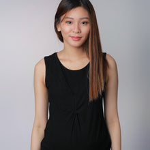 Sophia Black Maternity & Nursing Work Dress