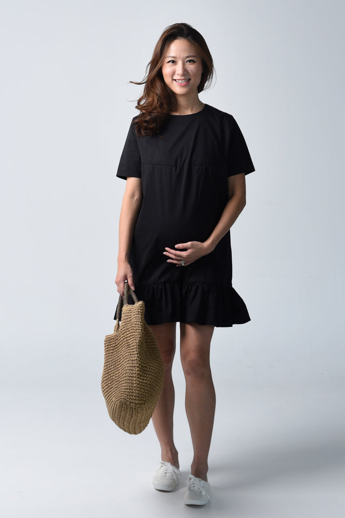 Happy Maternity & Nursing Shift Dress