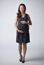 Amber Stripes Maternity Wrap Dress