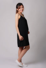 Ella Black Cami Maternity Dress